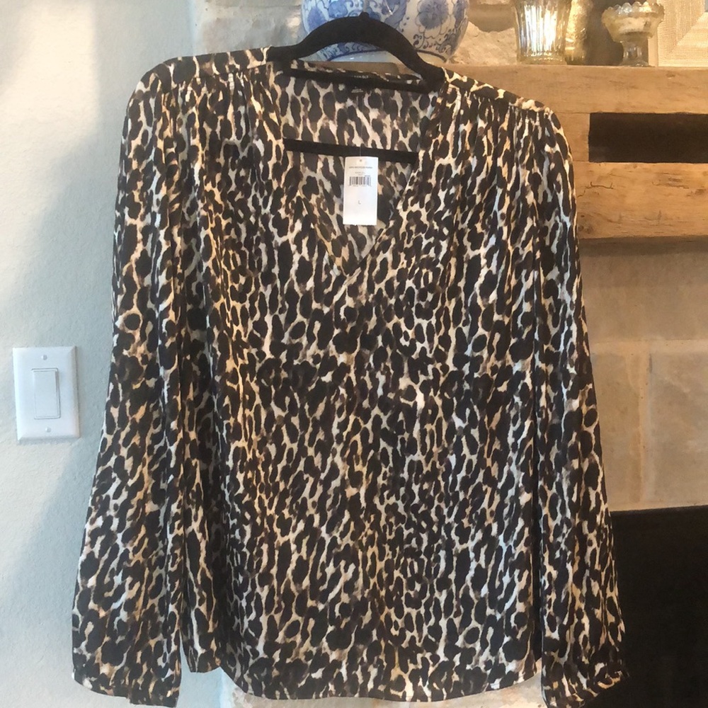 Banana republic long sleeve blouse